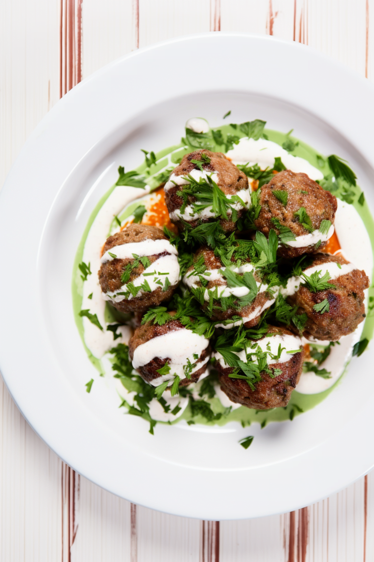 Moroccan Kefta with Harissa and Mint Yogurt_001