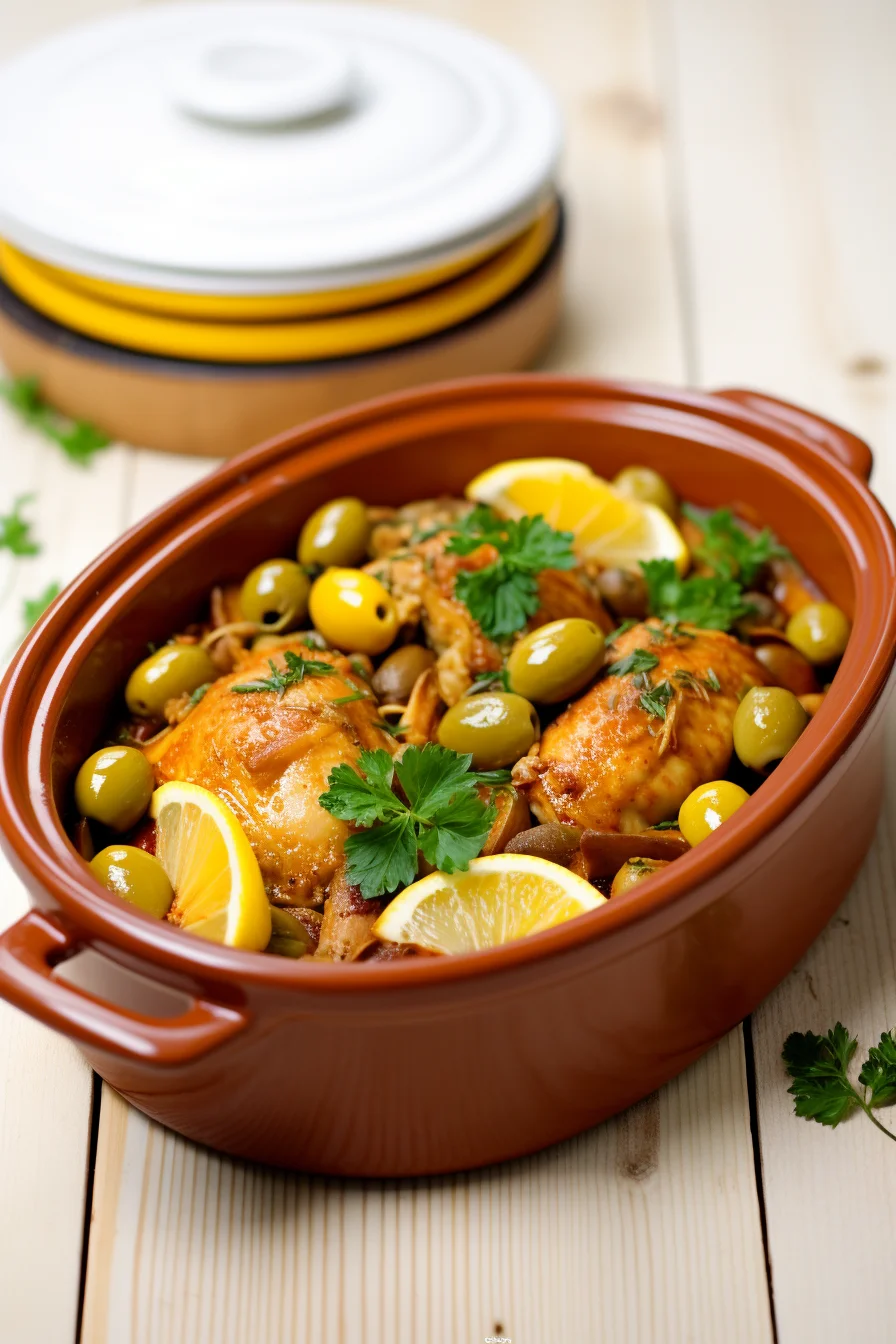 Ingredients for Palestinian Chicken Tagine