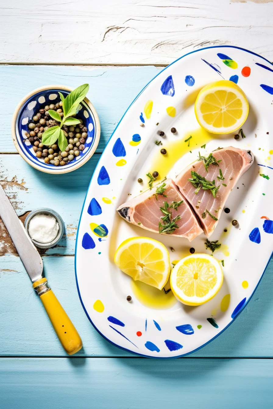 Ingredients for Sardinian Grilled Tuna