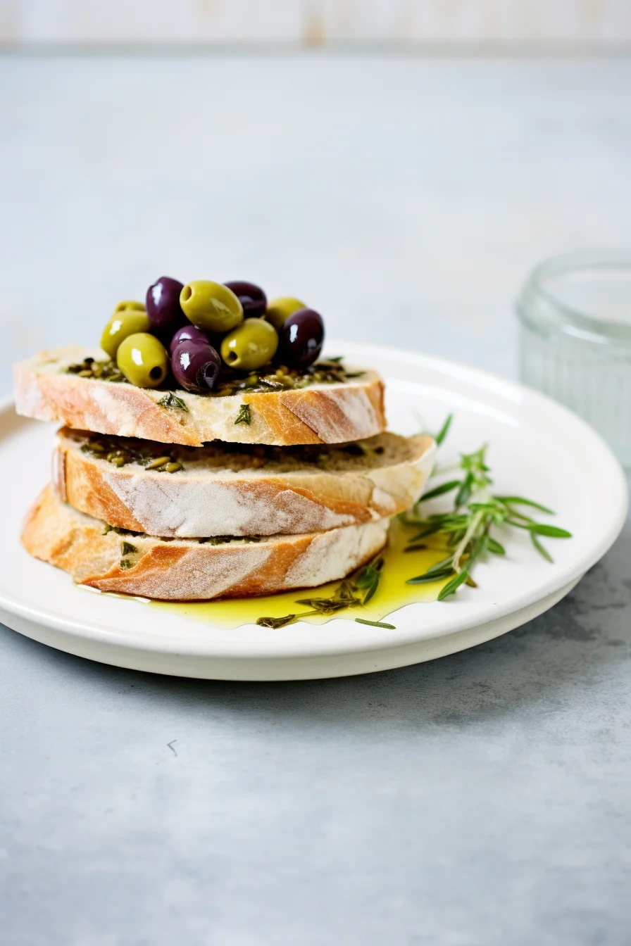 Sardinian Pane Carasau with Olive Tapenade