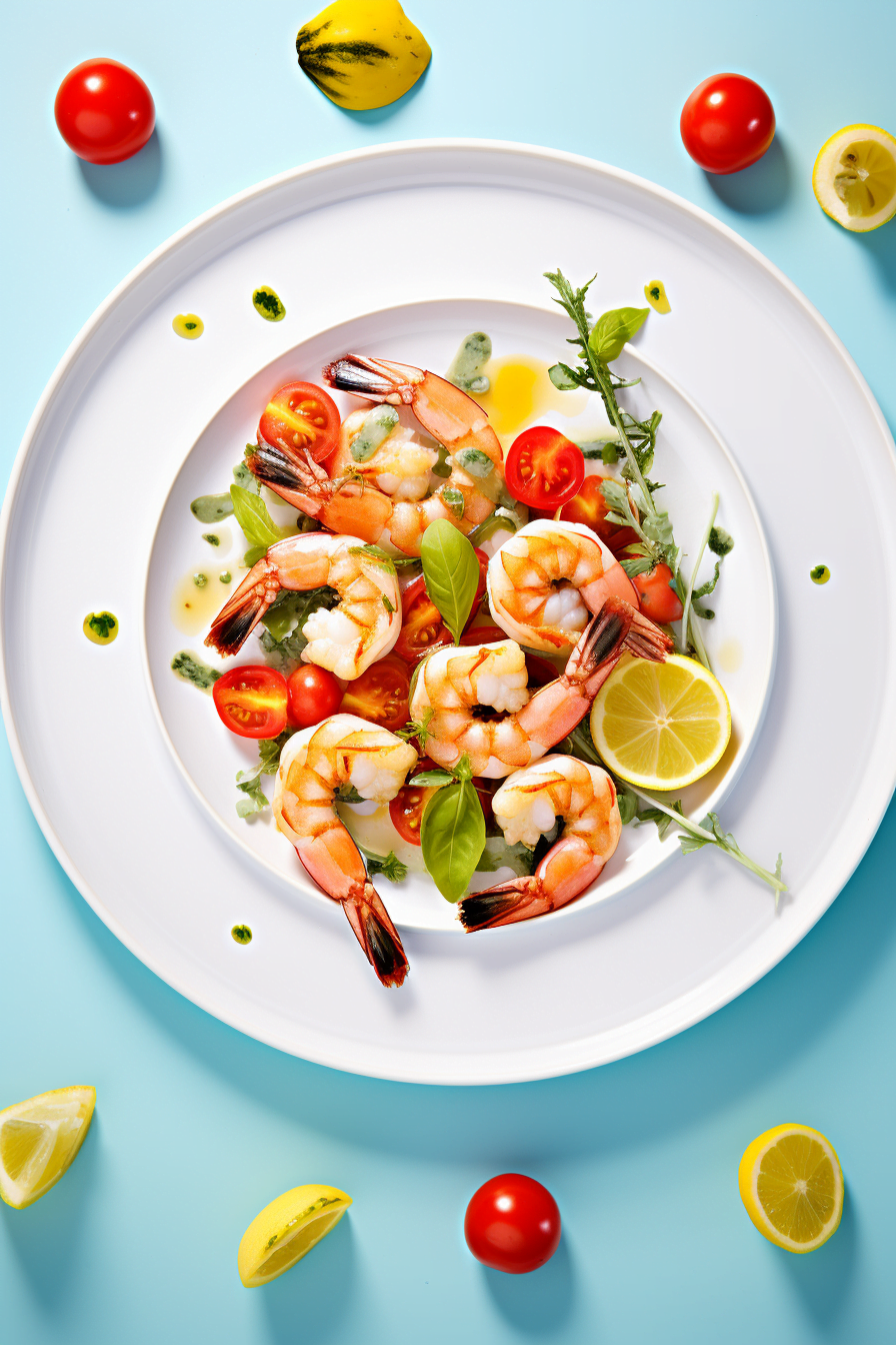 Preparing Sautéed Shrimp with Pastis and Cherry Tomatoes