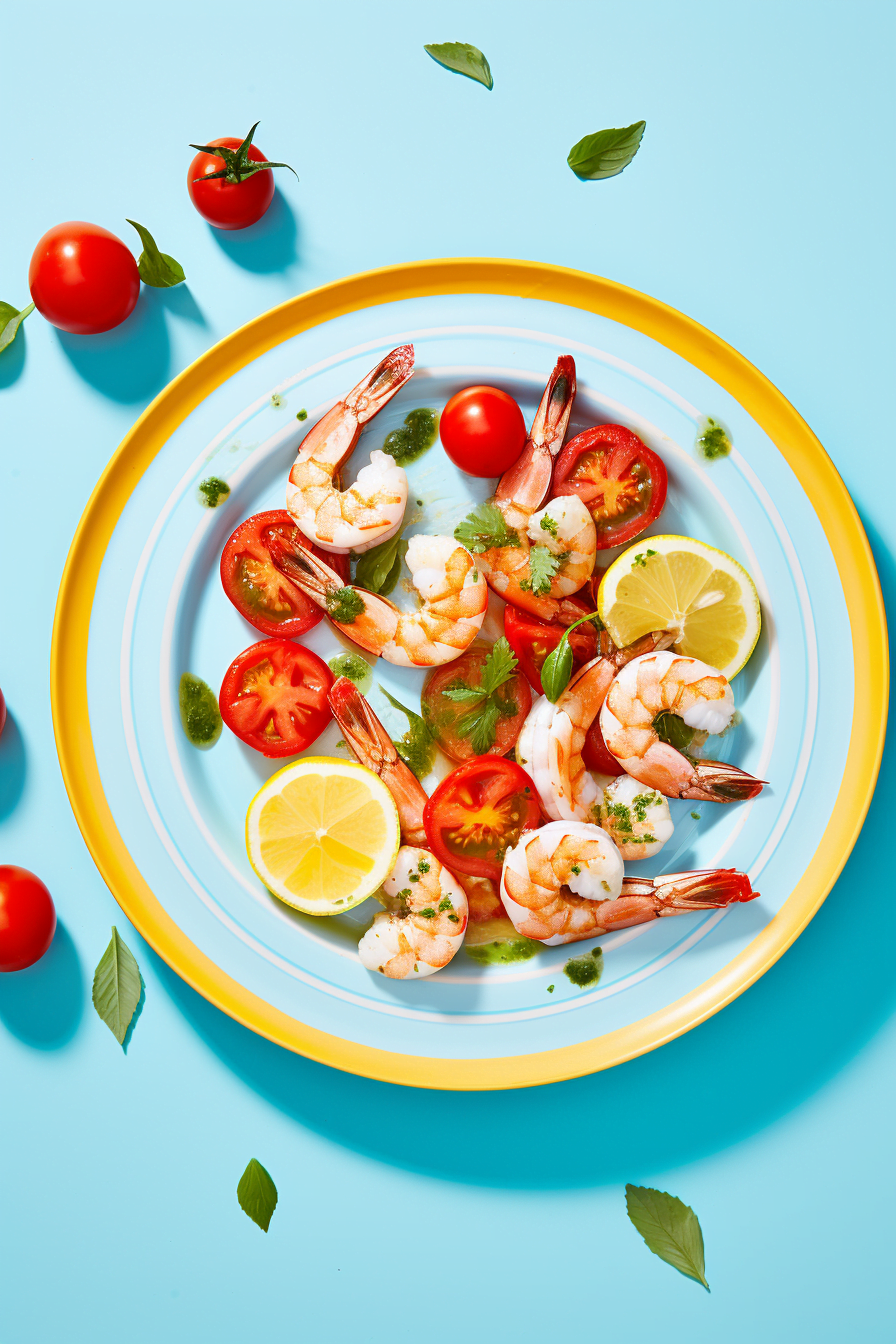 Sautéed Shrimp with Pastis and Cherry Tomatoes