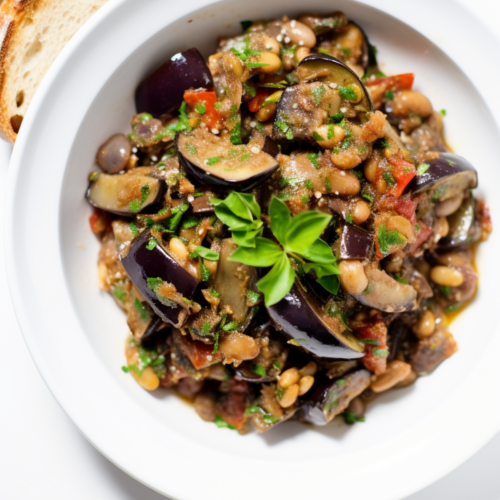Sicilian Caponata with Eggplant, Capers, and Pine Nuts_001