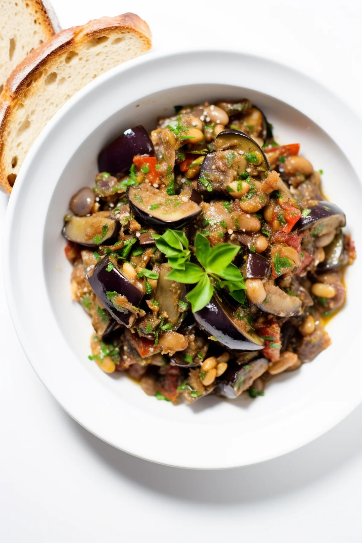 Sicilian Caponata with Eggplant, Capers, and Pine Nuts_001