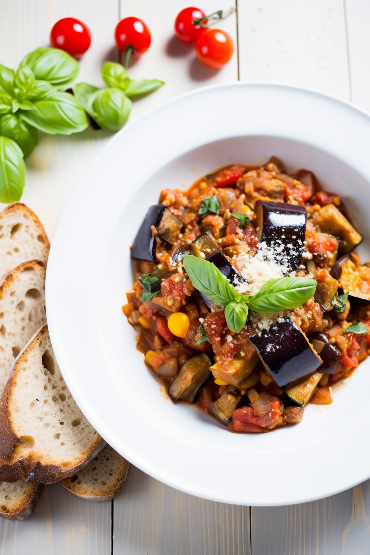 Sicilian Caponata with Toasted Pine Nuts and Golden Raisins_001