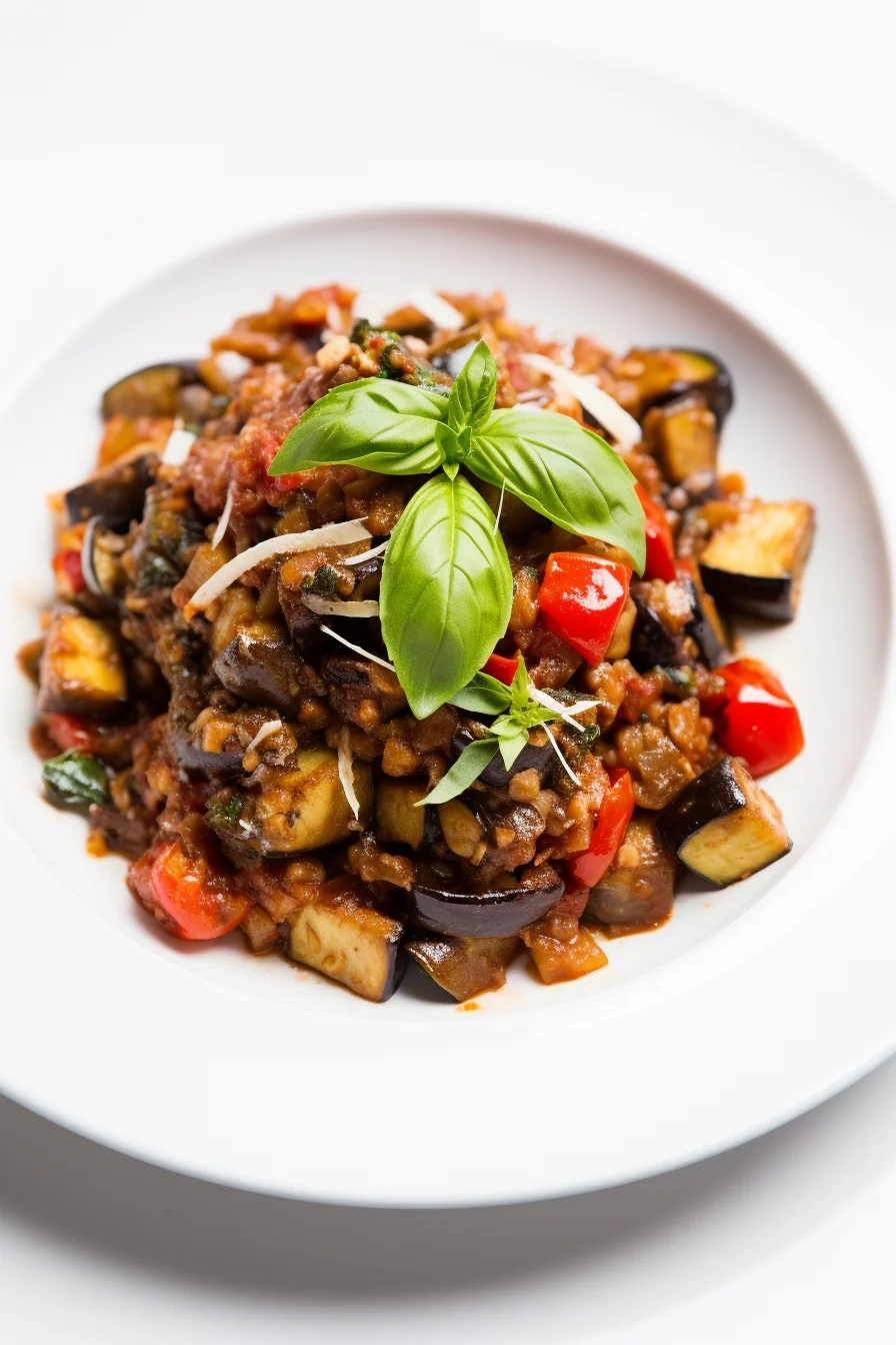 Preparing Ingredients for Sicilian Caponata
