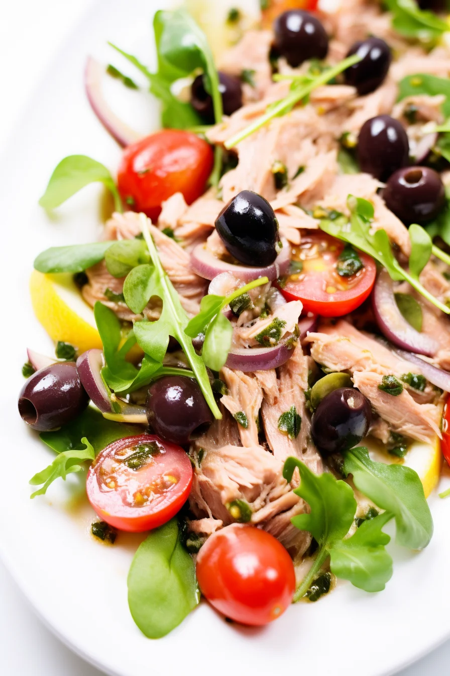 Ingredients for Sicilian Tuna Salad