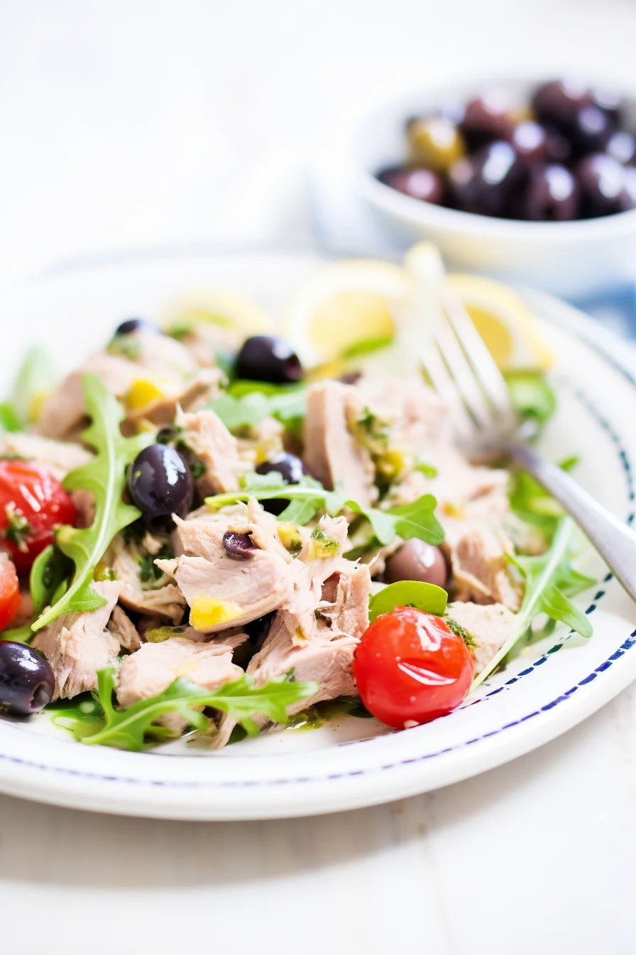 Sicilian Tuna Salad with Capers and Olives