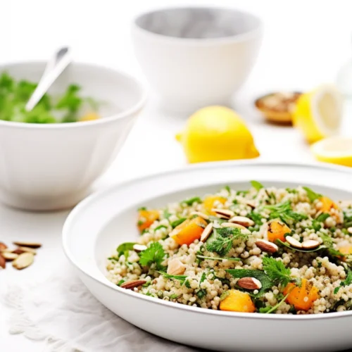 Syrian Bulgur Pilaf with Apricots and Almonds_001