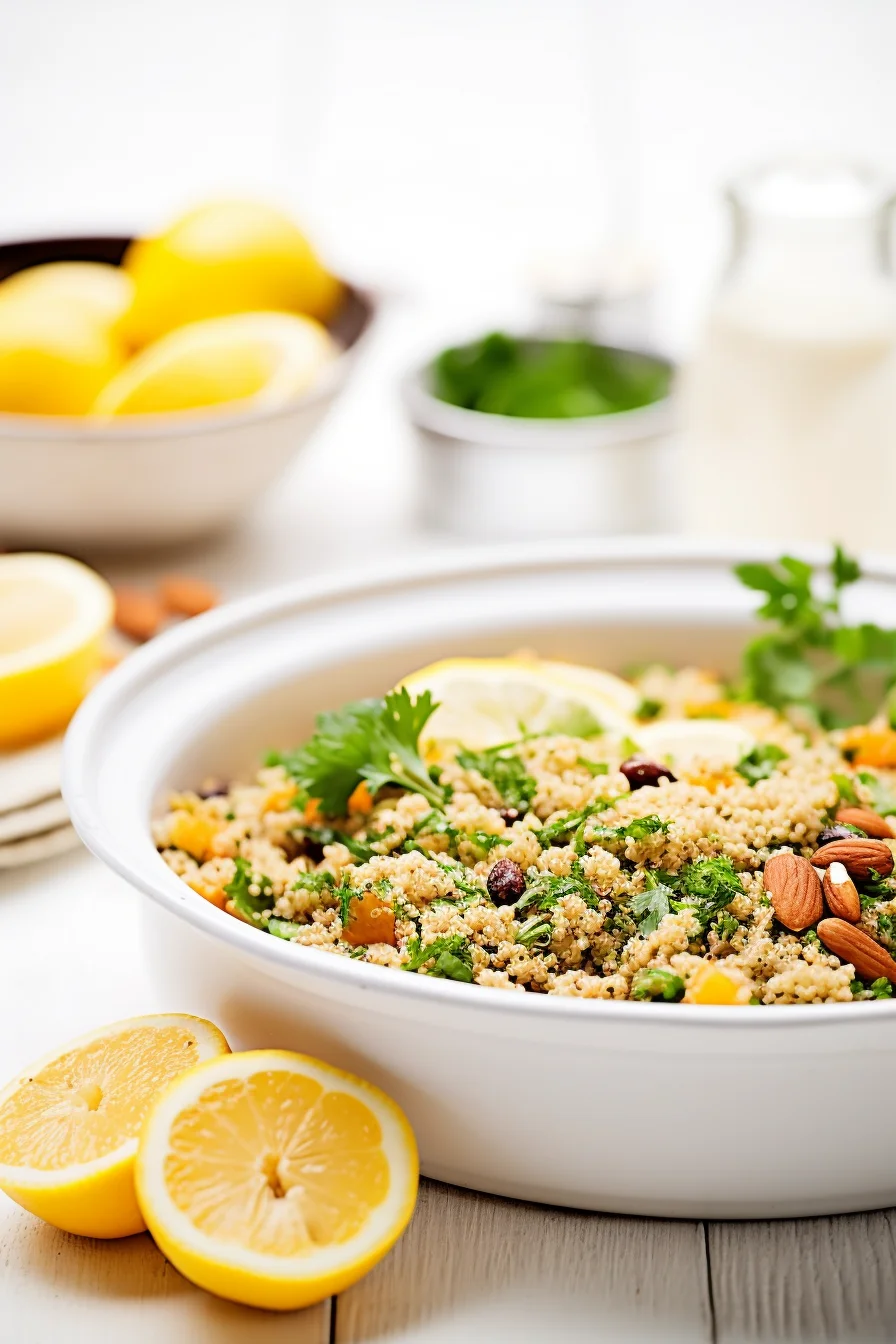 Syrian Bulgur Pilaf with Apricots and Almonds