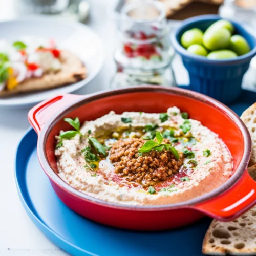 Syrian Muhammara (Red Pepper and Walnut Dip)_001