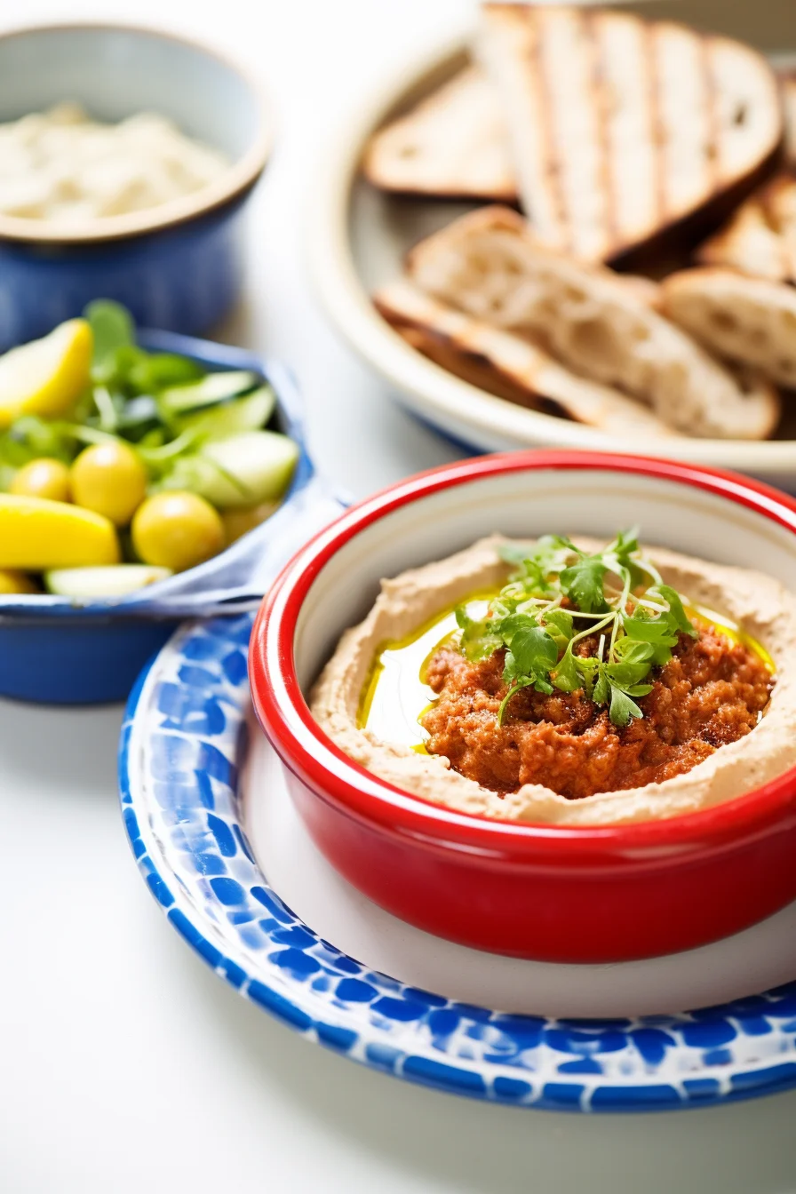 Syrian Muhammara (Red Pepper and Walnut Dip)