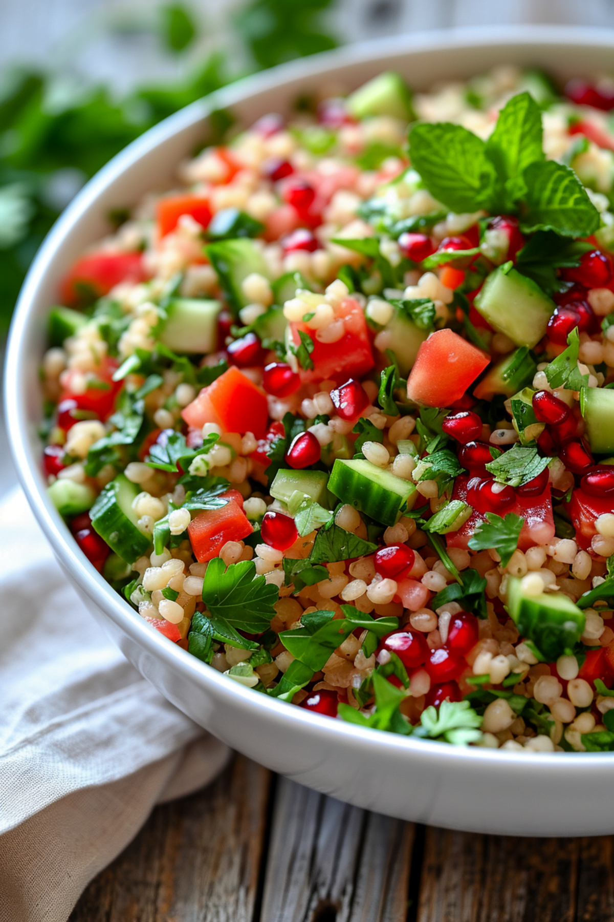 Turkish Bulgur Wheat Salad with Tomatoes and Cucumbers (Kısır)_001