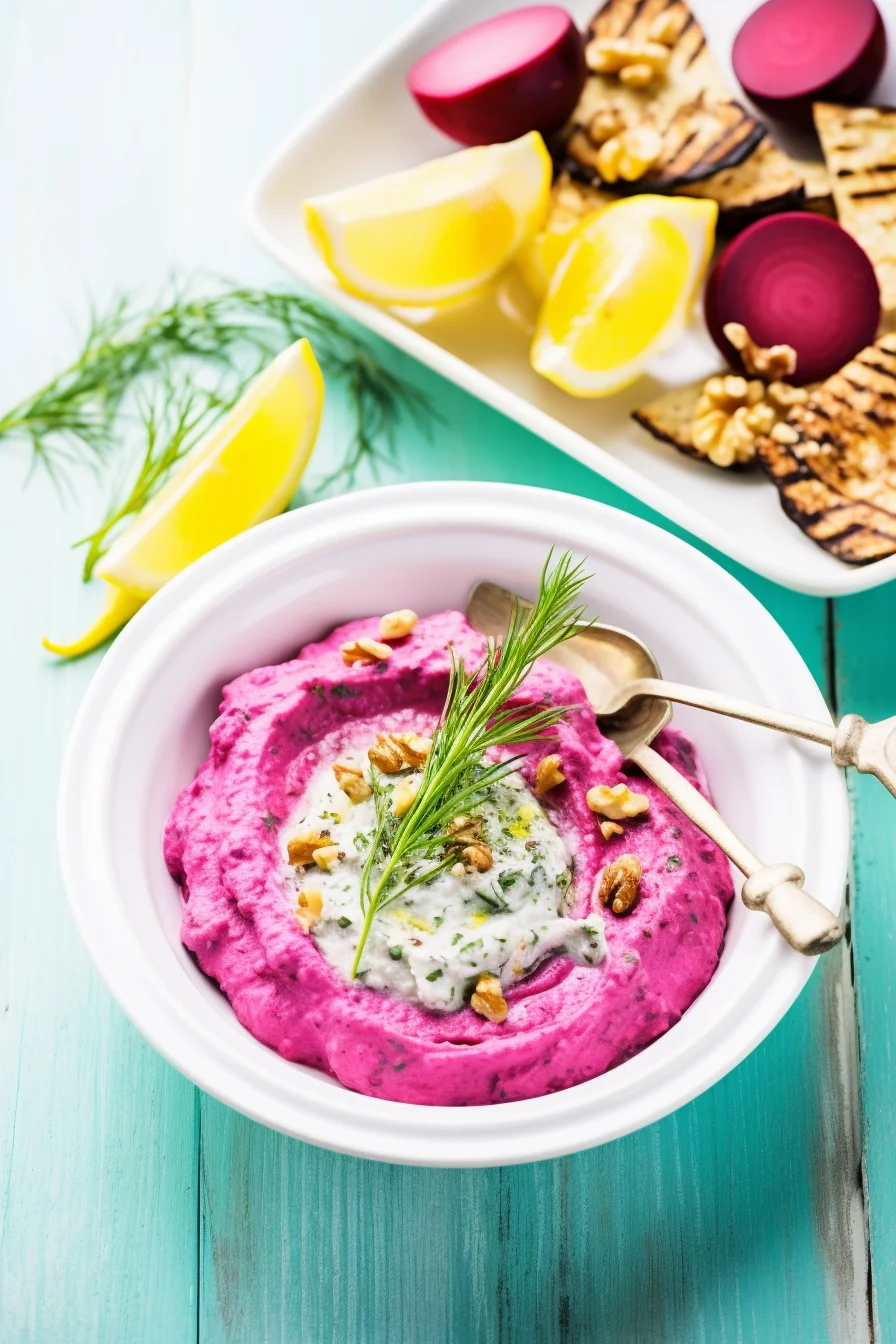 Turkish Walnut and Beetroot Dip (Cevizli Pancar)
