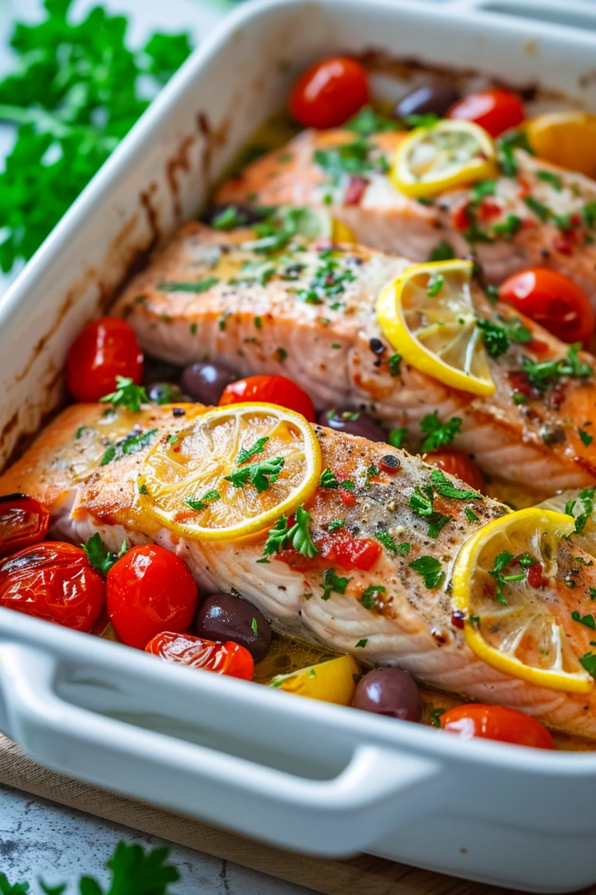 Umbrian Baked Trout with Tomatoes and Olives_001