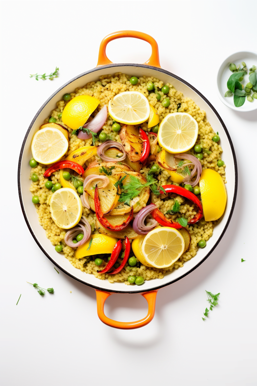 Ingredients for Vegetarian Paella