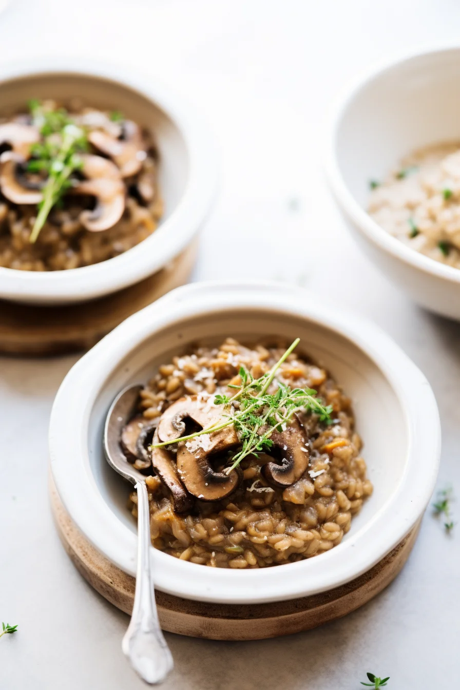 Ingredients for Whole Grain Farro Risotto