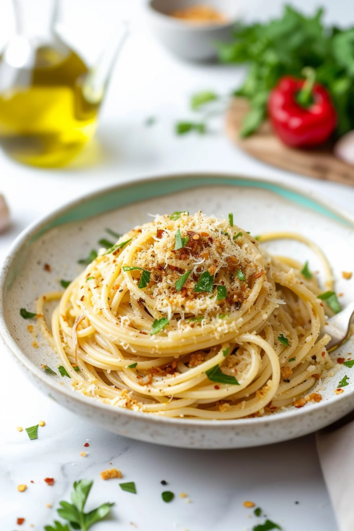 Calabrian Spaghetti with Anchovies and Breadcrumbs_001